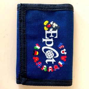 Vintage Walt Disney World Epcot wallet. Never used.